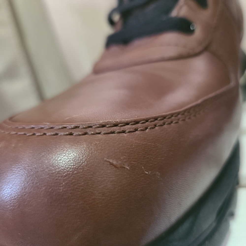 NIKE AIR MAX GOADOME BROWN LEATHER ACG BOOTS SIZE 11 - Picture 5 of 16